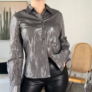Metallic Blouse